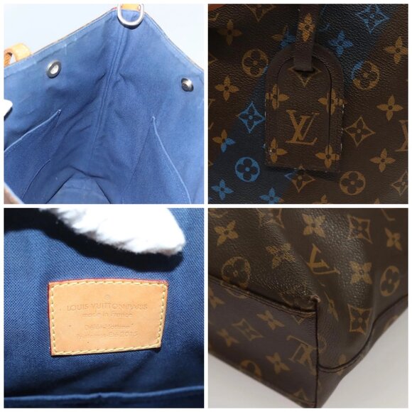 LOUIS VUITTON Monogram V Lline Cabas NS Tote Bag 2way - Picture 12 of 15